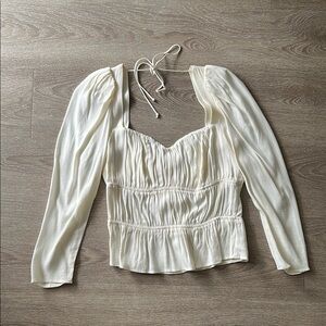 Reformation Cream Women's Top